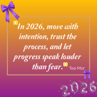 2026 Inspirational Quote Logo template