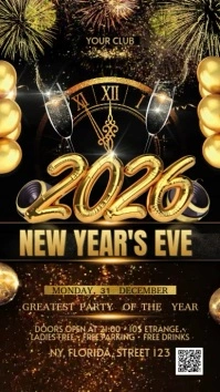 2026 New Year Instagram Story template