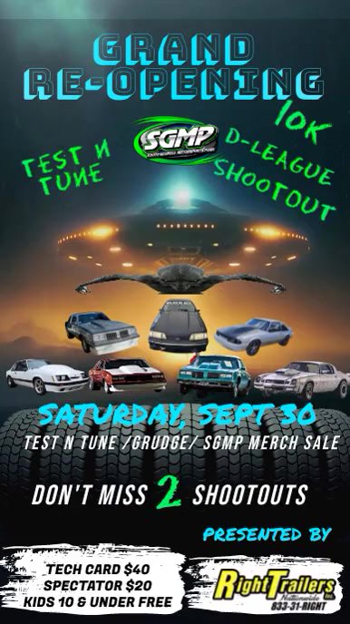 Auto Dealership Car Parts Poster Instagram Reel template