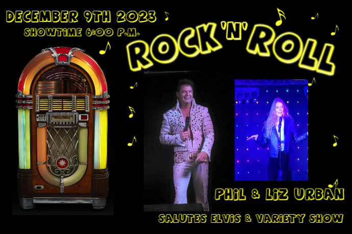 Rock n Roll Poster template