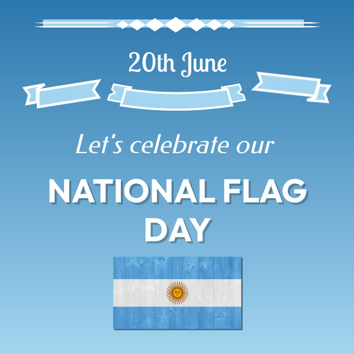 20thJune Instagram Post template