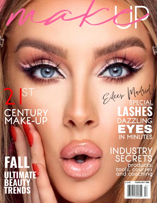 Makeup Tips Magazine 210922 Make up magazine Template | PosterMyWall