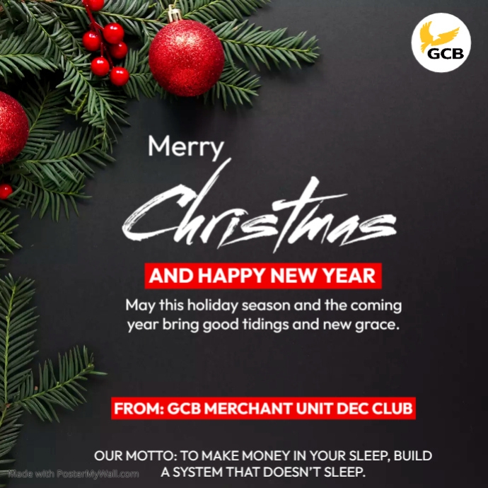 GCB MUDC CHRISTMAS POSTER | PosterMyWall