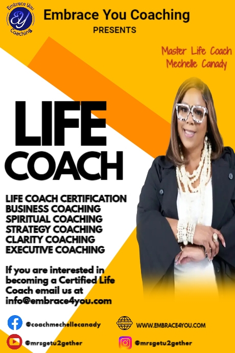 life coaching flyer | PosterMyWall
