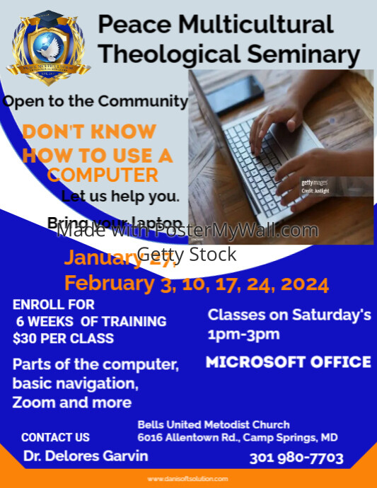 Copy of computer application tutorial flyer | PosterMyWall