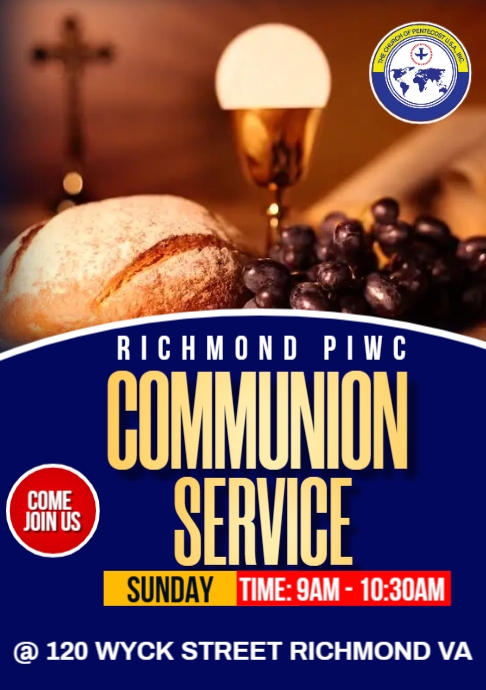 Copy of holy communion (1) | PosterMyWall