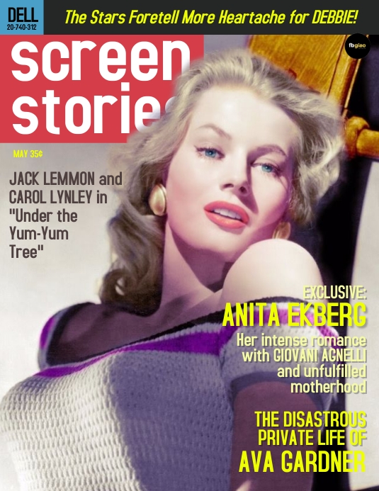 230523 Screen Stories magazine cover Flyer (US Letter) template