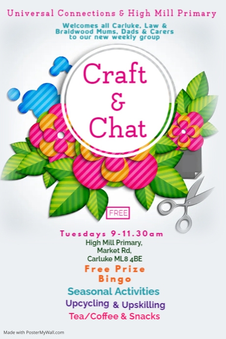 Craft Show Flyer Template PosterMyWall