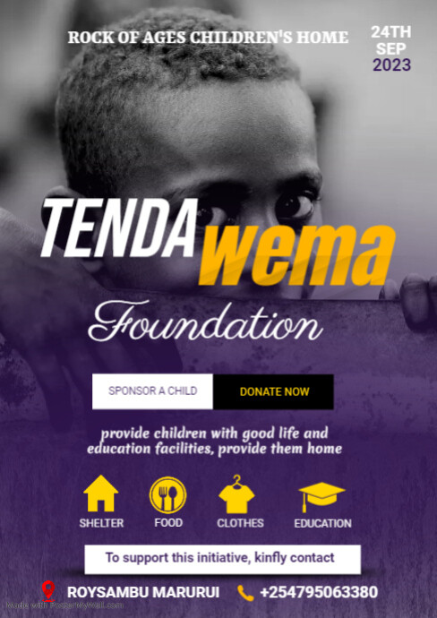 charity fundraising | PosterMyWall