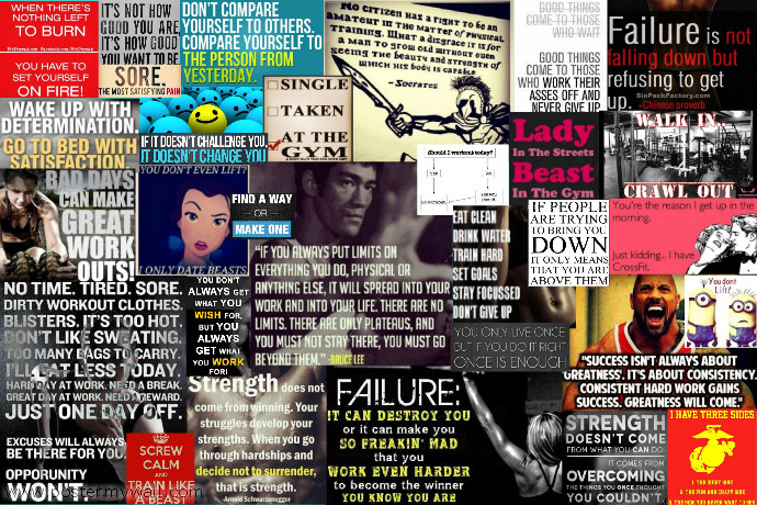 my motivation Poster template