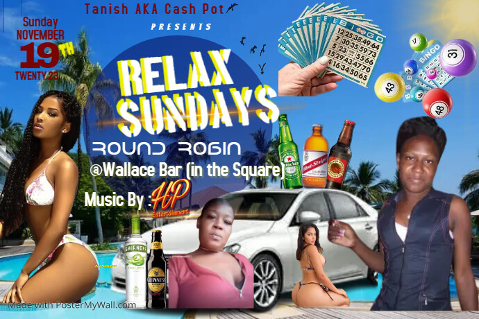 Round Robin Poster template