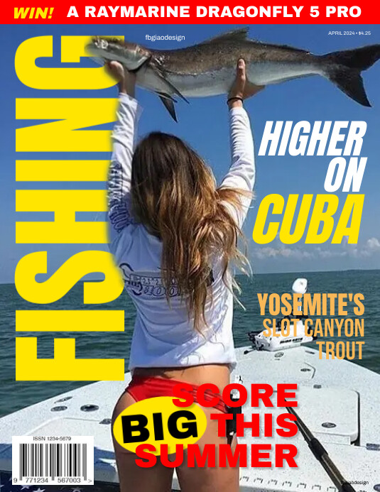 230424 Fishing magazine cover Template PosterMyWall 230424 Fishing magazine cover Template PosterMyWall