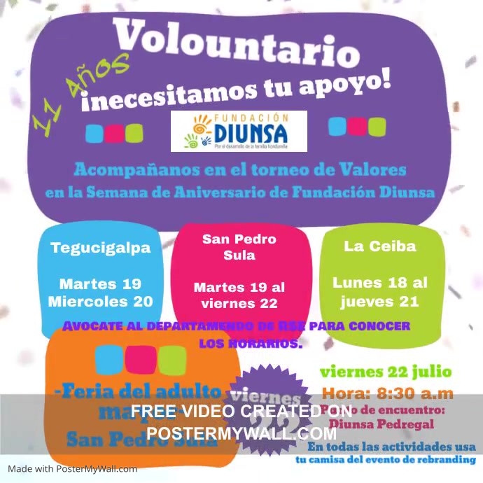 Virtual kids program | PosterMyWall