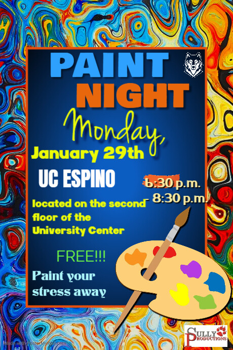 Copy of Paint Night Poster | PosterMyWall