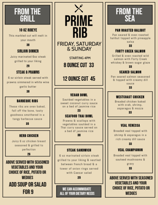 Copy of FOOD MENU 2021 PosterMyWall