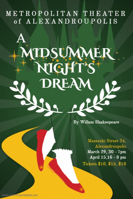 NIKOLAS KARIDIS-A Midsummer Night's Dream