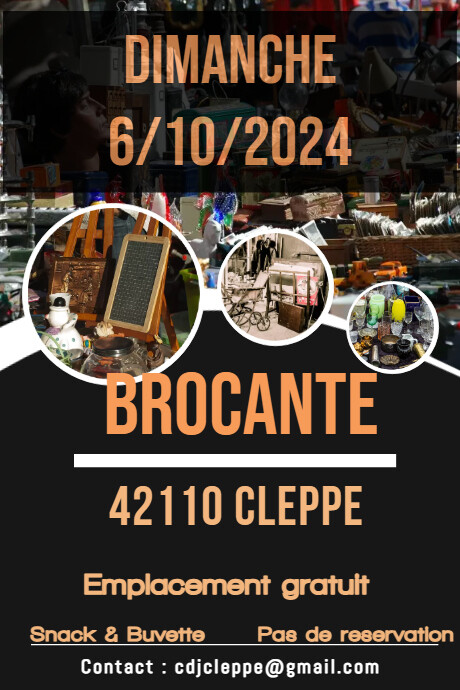 Affiche Brocante Mai 2023 CC | L'Orée de la Brie Affiche Brocante Mai 2023 CC | L'Orée de la Brie