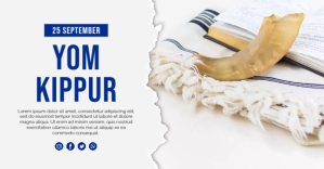 25 Sep - Yom Kippur Изображение, которым поделились на Facebook template