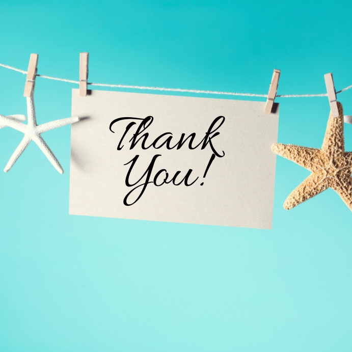 Thank You Poster Template