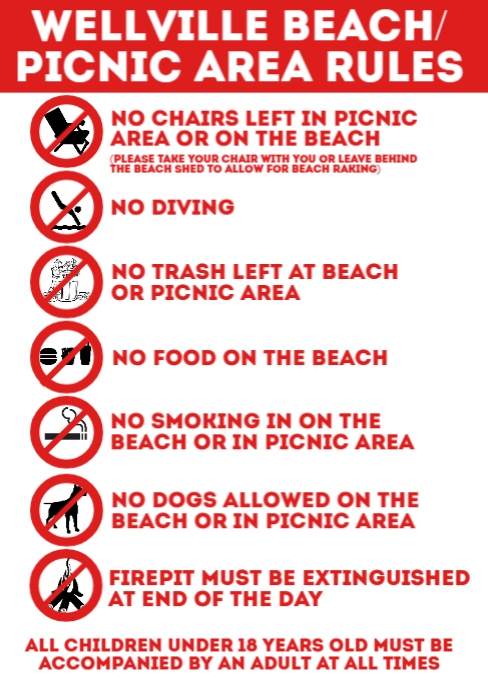 LAKE RULES | PosterMyWall