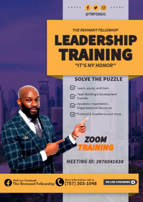 Leadership Training | PosterMyWall