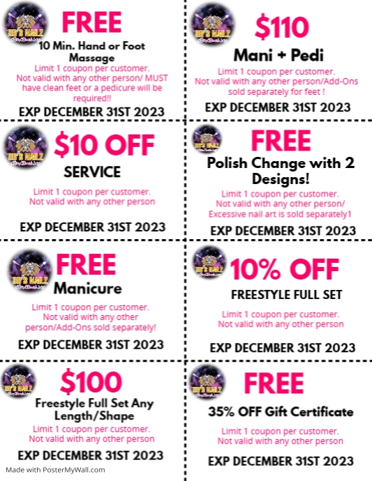 Copy of Coupon Flyer | PosterMyWall