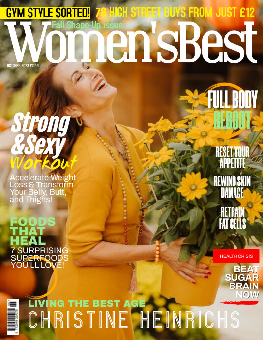 261023 Women's Best magazine cover Template | PosterMyWall