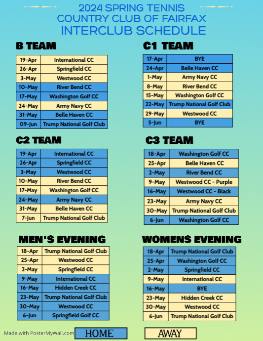 2022 Spring ICL Schedule | PosterMyWall 2022 Spring ICL Schedule | PosterMyWall