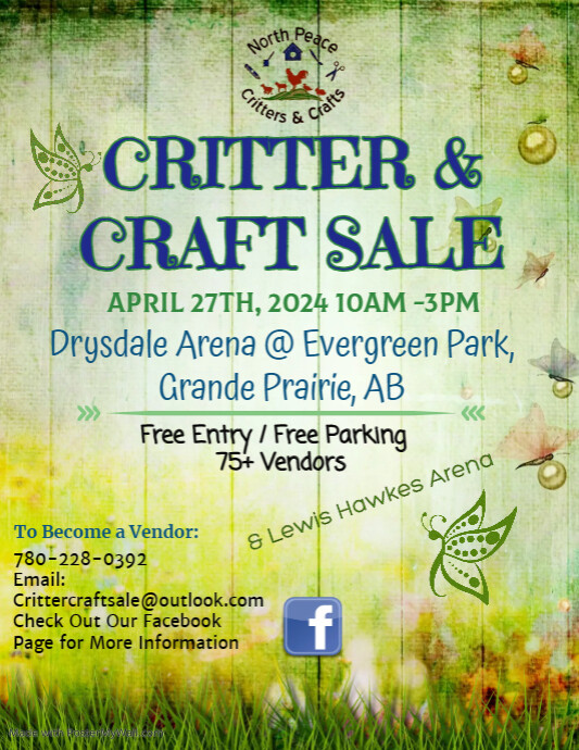 Spring Craft Vendor Event | PosterMyWall
