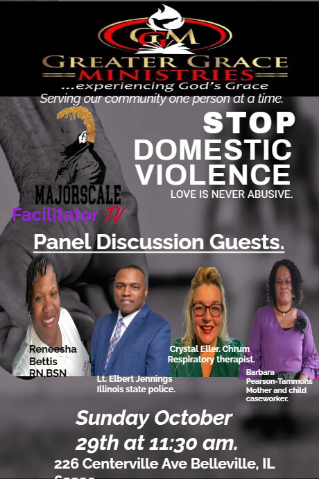 Domestic VIolence Poster Design | PosterMyWall