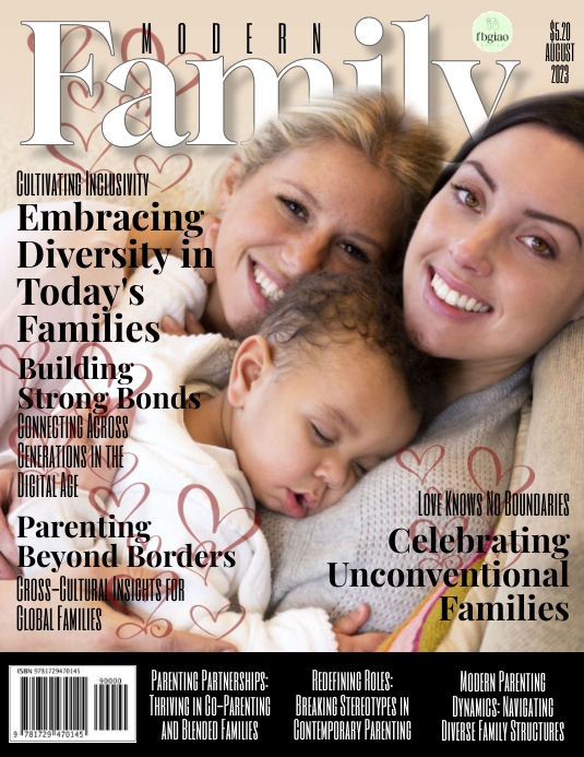 270823 Modern Family magazine cover Template | PosterMyWall