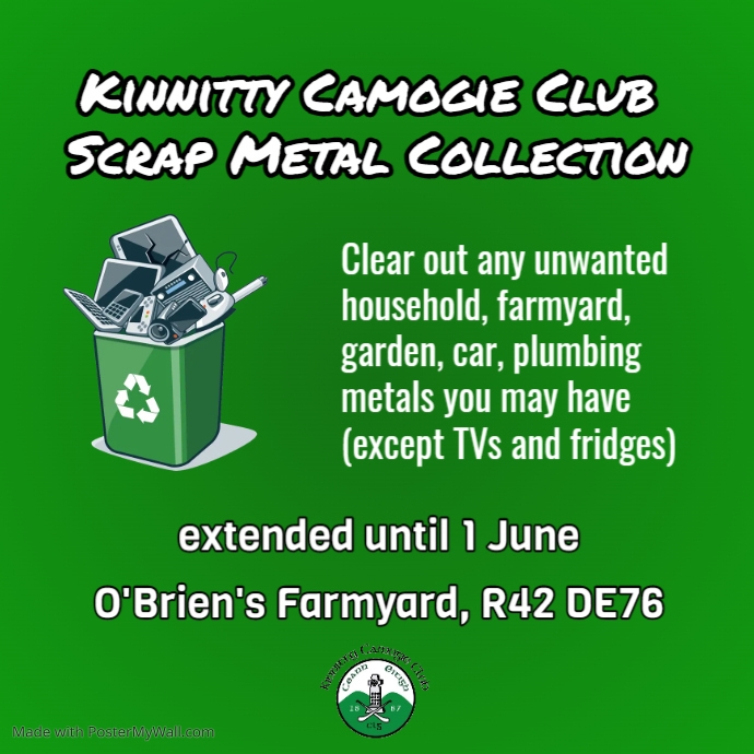 Copy of Kinnitty Under 12 Fixtures (4) | PosterMyWall