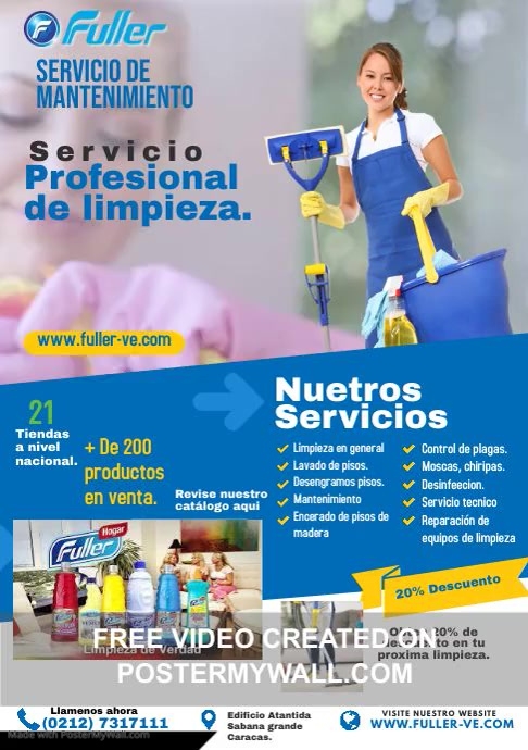 AVISO DE FULLER A4 template