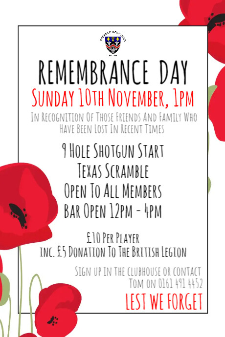Remembrance Day Poster PosterMyWall