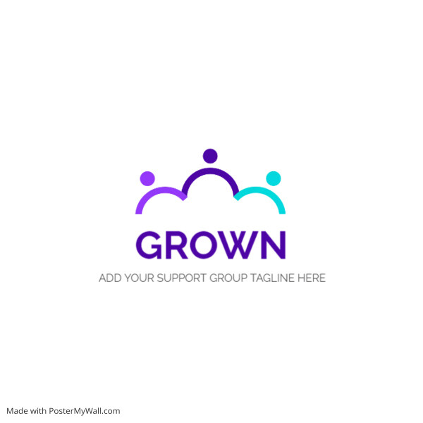 support group charity template logo template