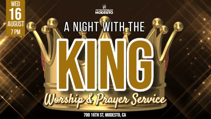 Night with the King | PosterMyWall