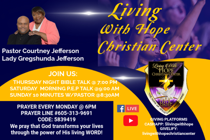 sunday service Poster template