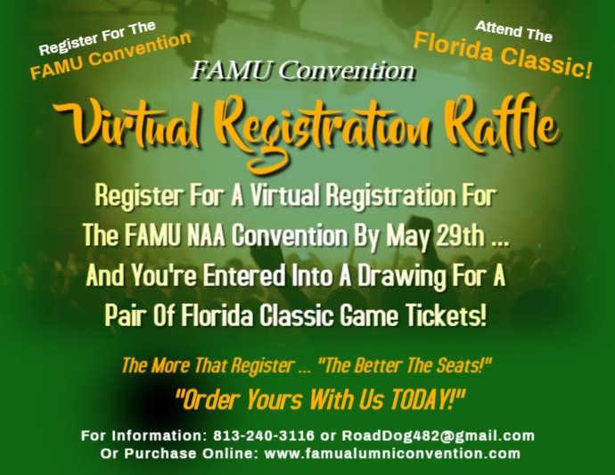 VIRTUAL RAFFLE | PosterMyWall