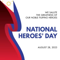 28 Aug - Philippine National Heroes Day Instagram Post template