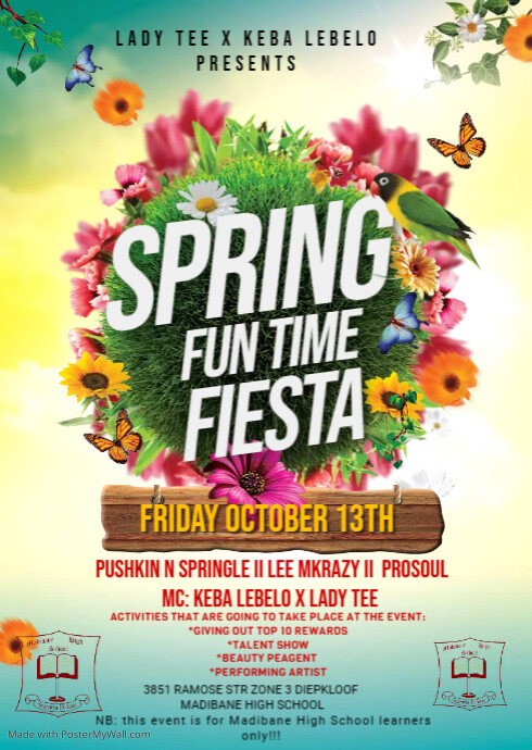 Copy of Copy of Spring Festival Flyer | PosterMyWall