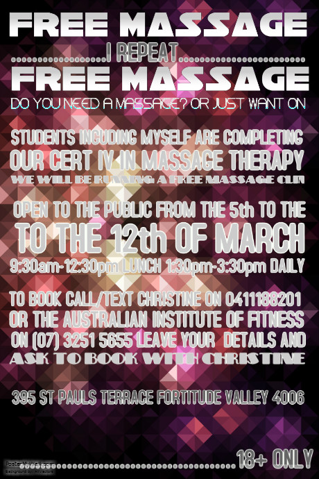 FREE MESSAGE PosterMyWall