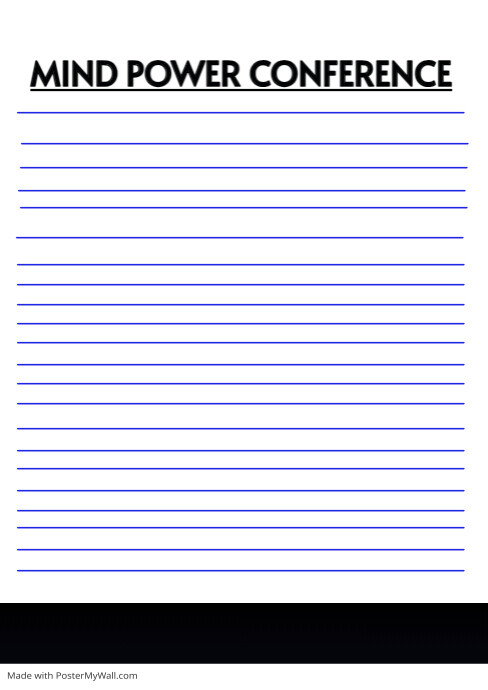Making Notes Poster Copy of meeting notes | PosterMyWall