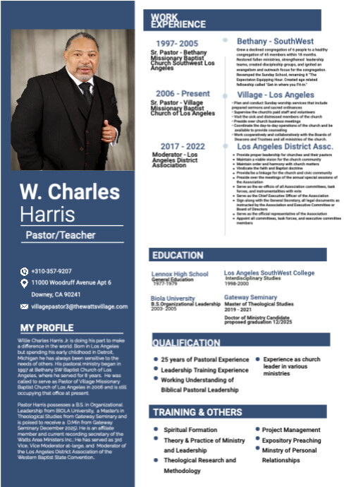 Resume Template | PosterMyWall