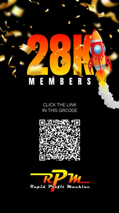 28K MEMBERS Template | PosterMyWall