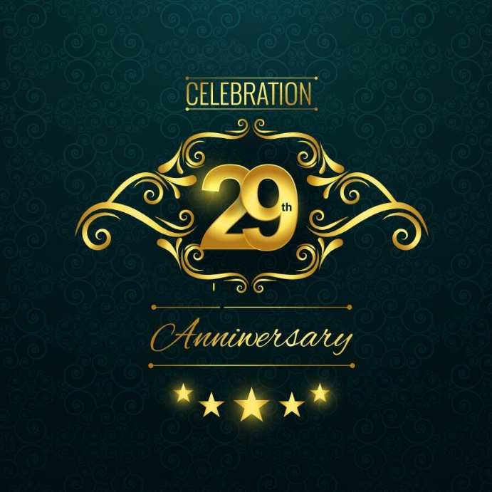 Copy of 29 Aniverssary celebration poster | PosterMyWall