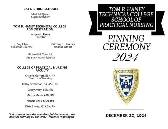 Copy of 2024 Nursing Pinning Program Outside (2) | PosterMyWall
