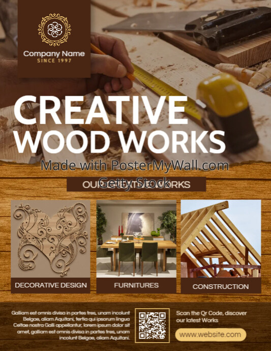 wood working company advertisement instagram