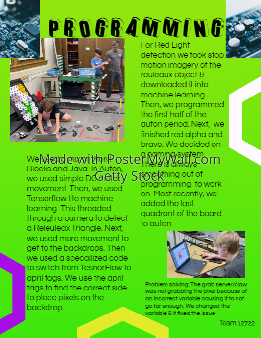 Programming Flyer (US Letter) template