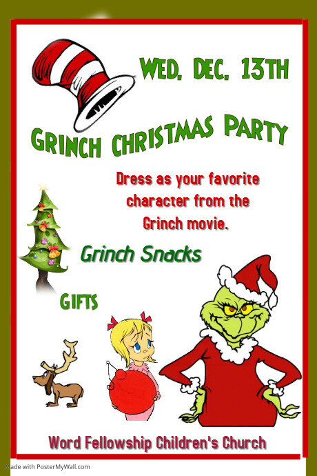 CHRISTMAS GRINCH PosterMyWall