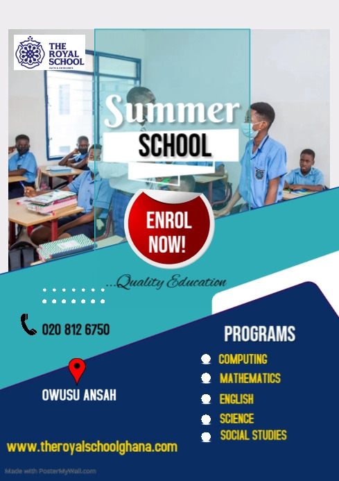 Copy of Summer School (1) | PosterMyWall